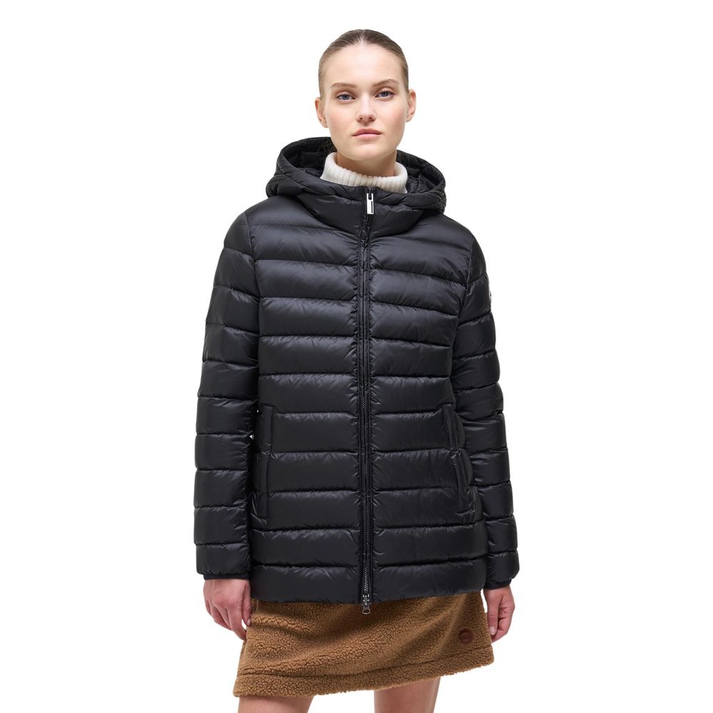 Doudoune à capuche Colmar Originals en polyamide noir – CO-21173300009