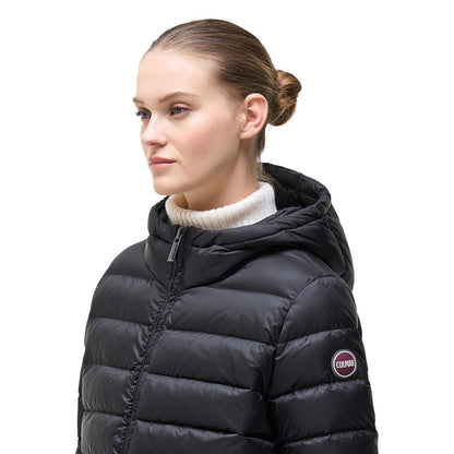 Doudoune à capuche Colmar Originals en polyamide noir – CO-21173300009
