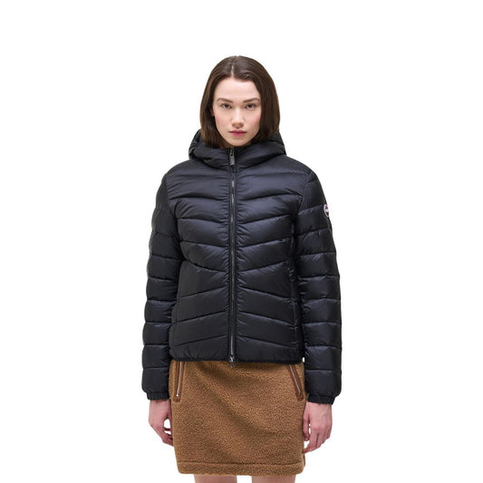 Doudoune à capuche Colmar Originals 22000019 en polyamide noir – CO-21173500009
