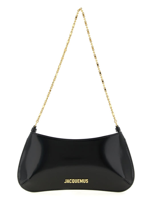Jacquemus Black Calfskin Shoulder Bag