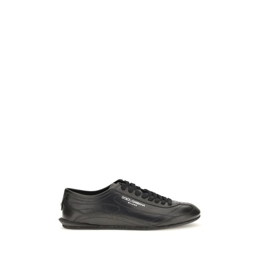Baskets Dolce & Gabbana homme Lipari en cuir de veau noir – DO-CS2473A037480999