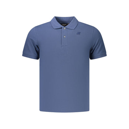K-WAY Blue Cotton Men's Polo Shirt