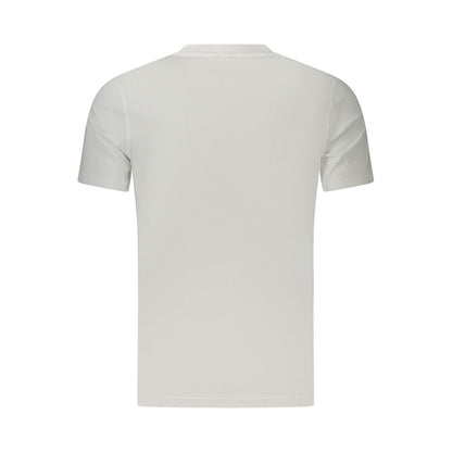 K-WAY Bianco Cotton Men's T-Shirt