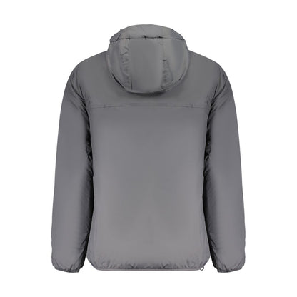 K-WAY Grey Polyamide Men's Jacket