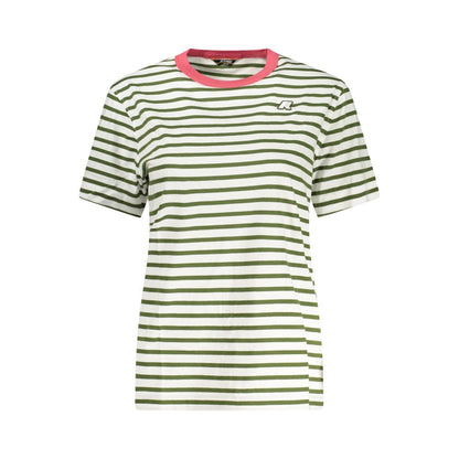 K-WAY Bianco Cotton Women's T-Shirt