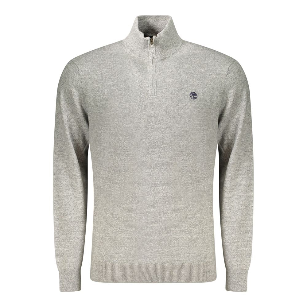 Pull Timberland homme en coton gris – TI-47679