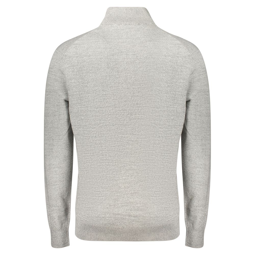 Pull Timberland homme en coton gris – TI-47679