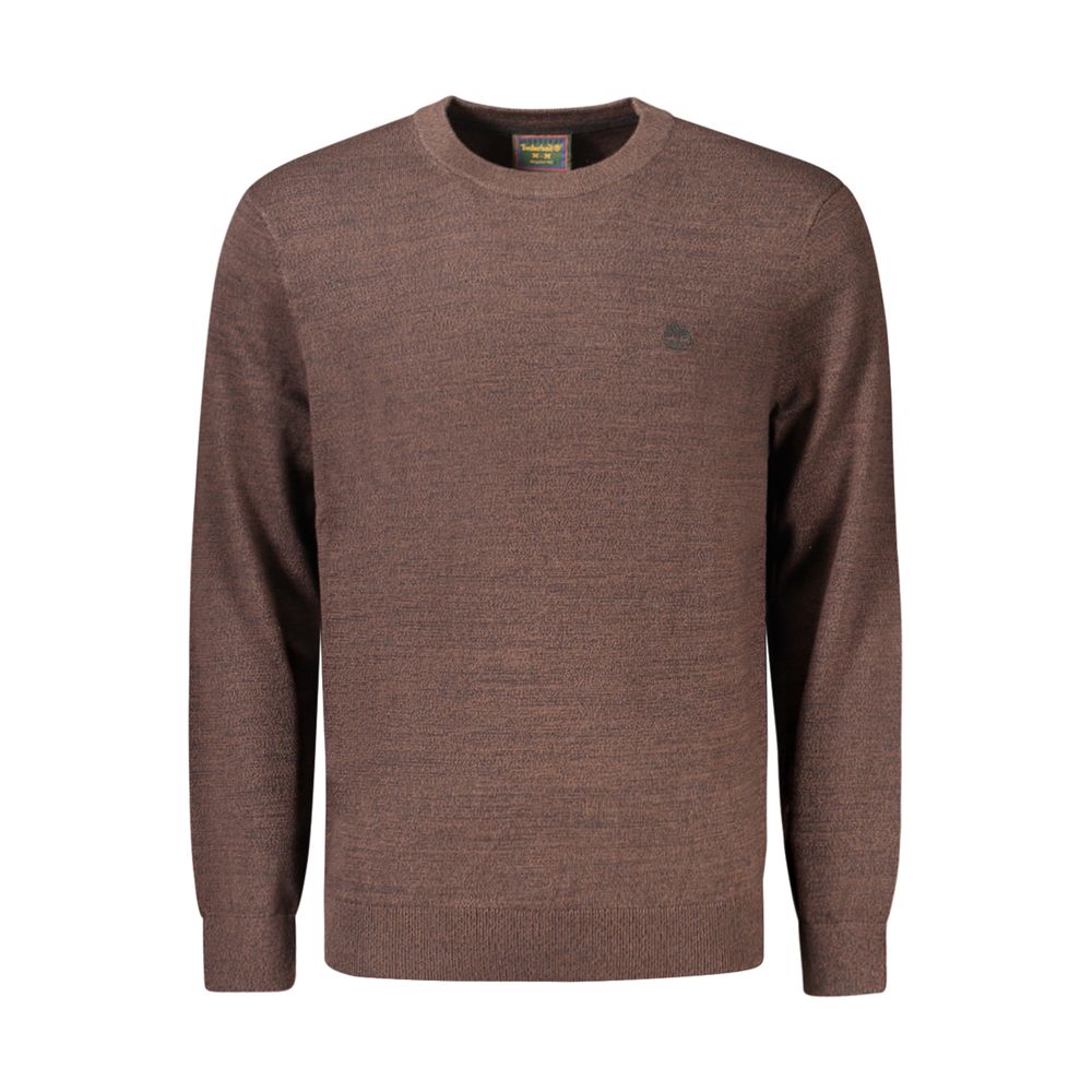 Pull Timberland homme en coton marron – TI-47698