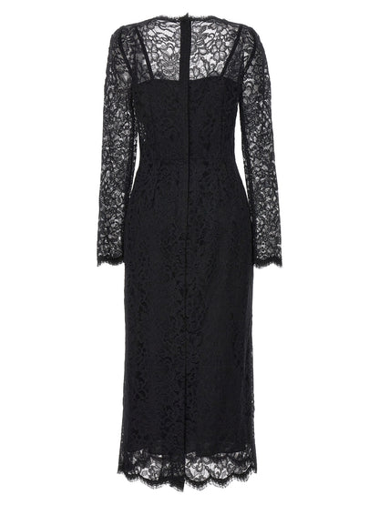 Dolce & Gabbana Black Polyamide Casual Dress