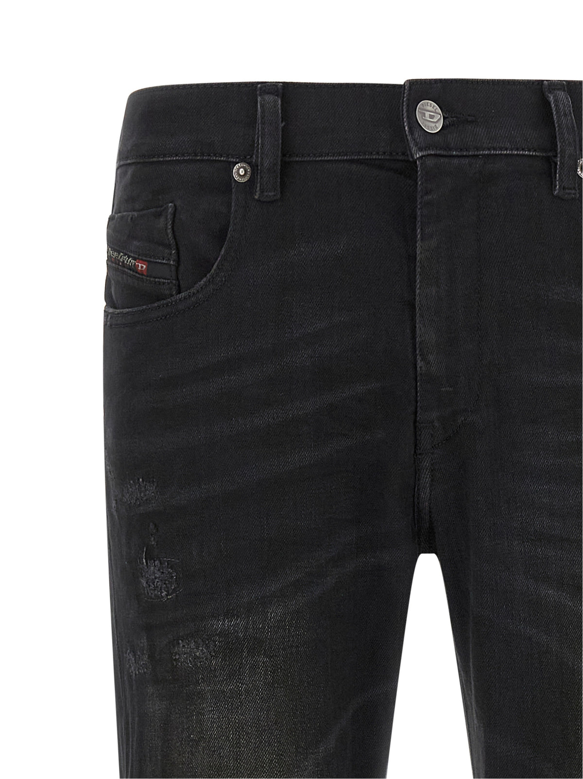 Jean Diesel homme 2019 D-Strukt en coton noir – DI-343620