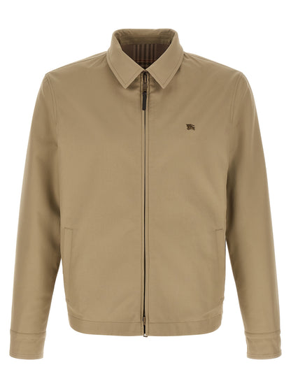 Burberry Beige Wool Full-Length Jacket