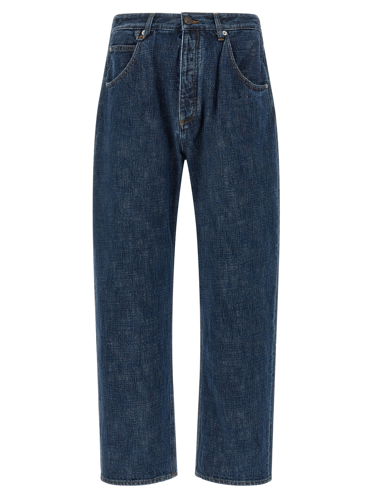 Jean Jacquemus homme Le De-Nîmes Tempo en coton biologique bleu – JA-344035