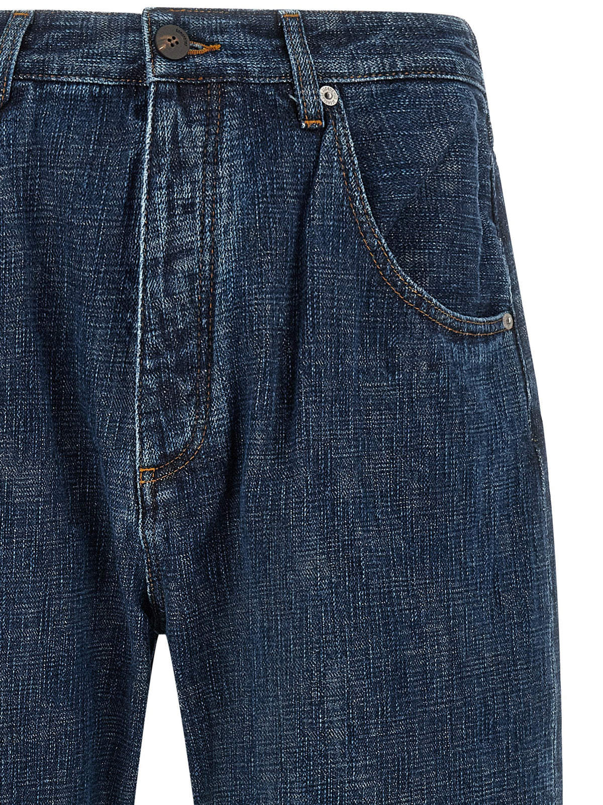 Jean Jacquemus homme Le De-Nîmes Tempo en coton biologique bleu – JA-344035