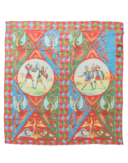 Foulard Dolce & Gabbana femme en soie multicolore – MS7611