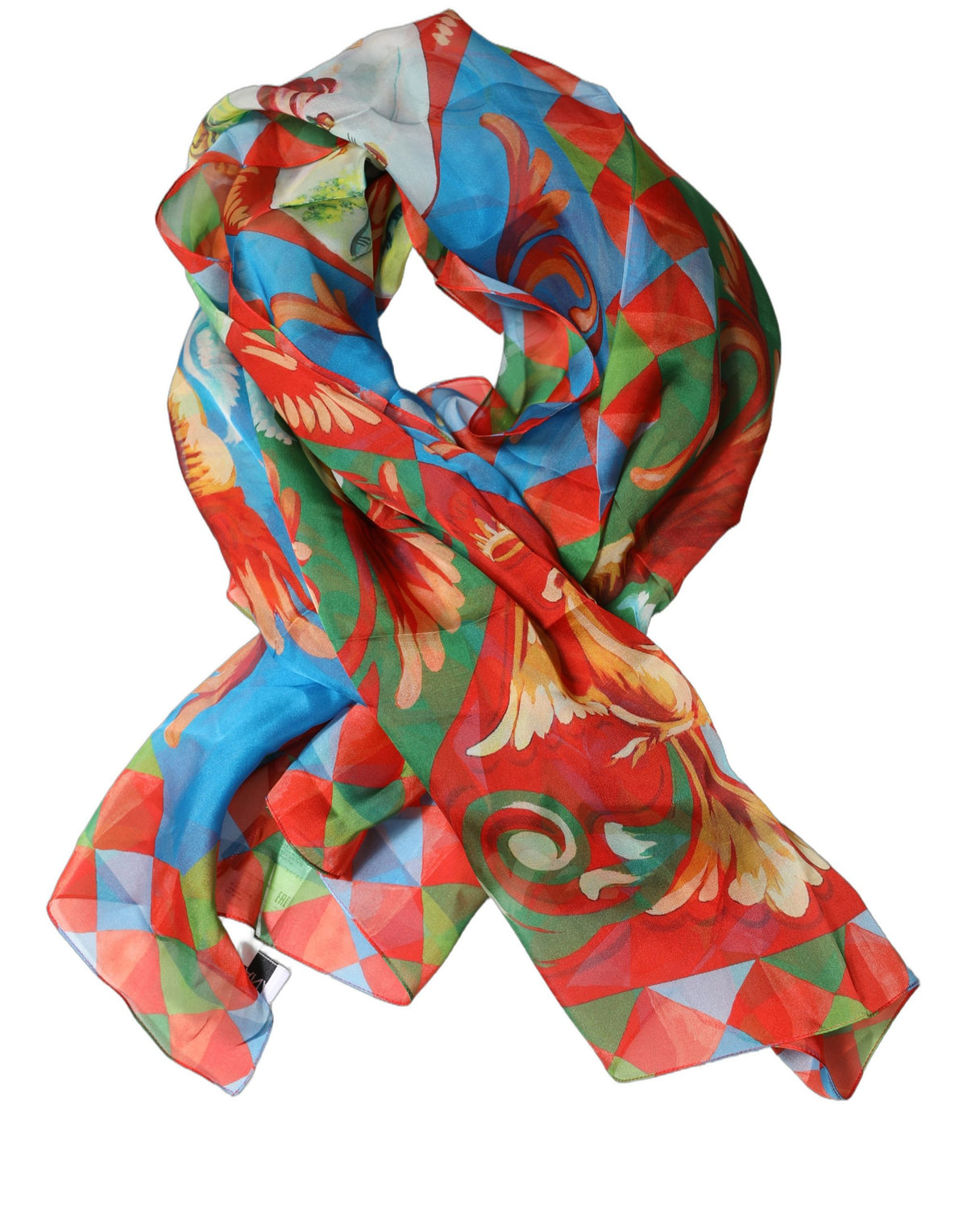 Foulard Dolce & Gabbana femme en soie multicolore – MS7611