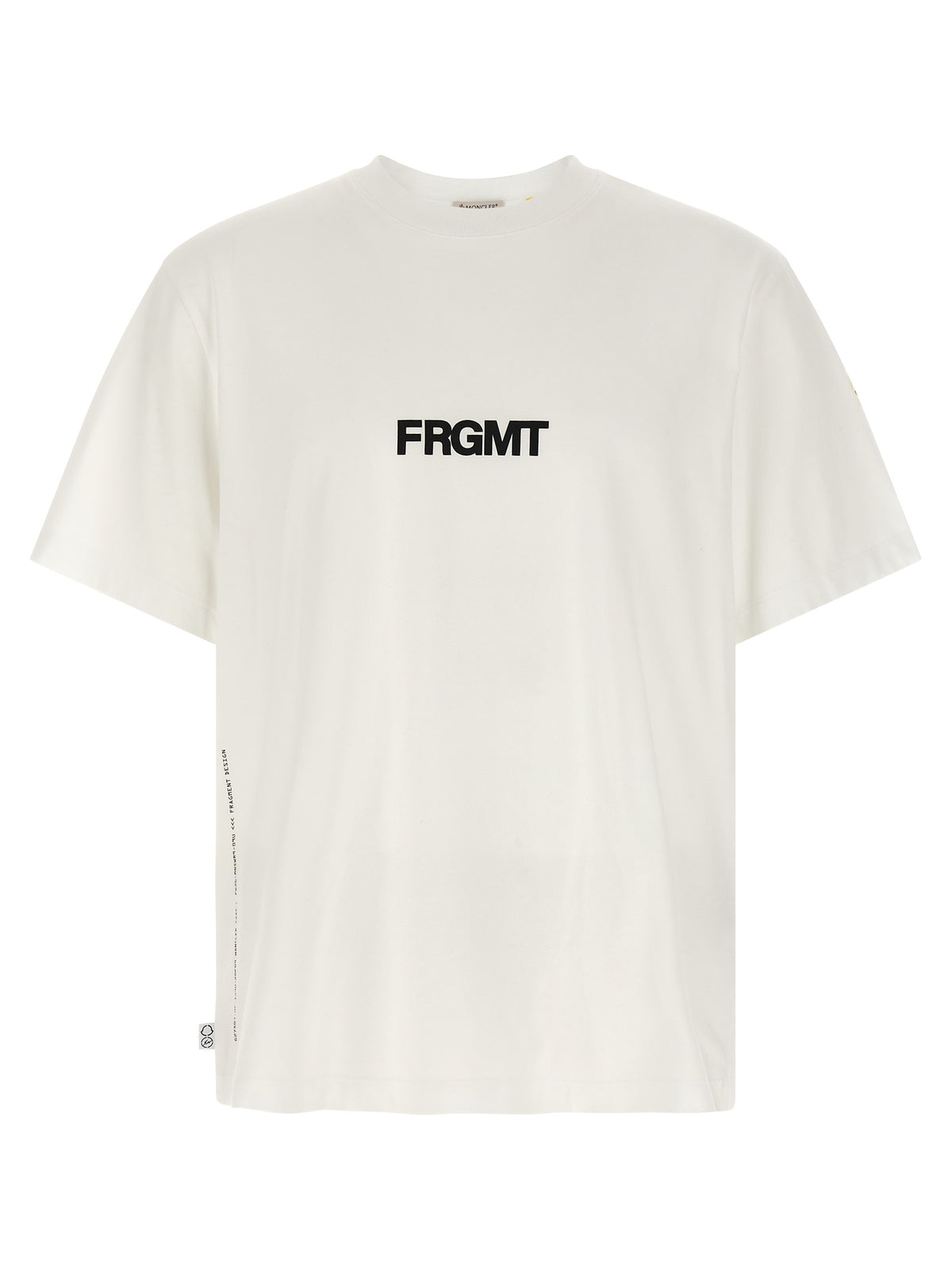 MONCLER GENIUS White Cotton T-Shirt