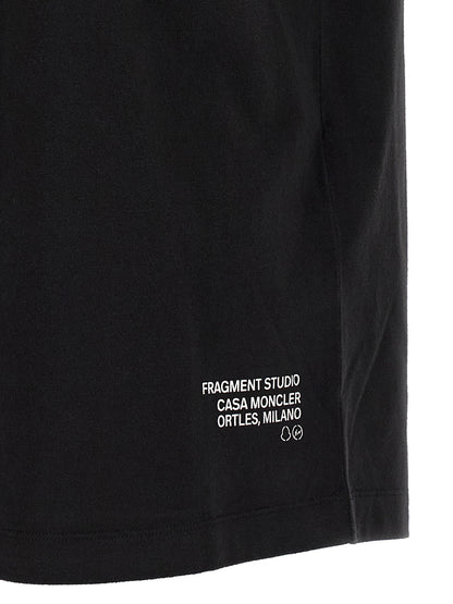 MONCLER GENIUS Black Cotton T-Shirt