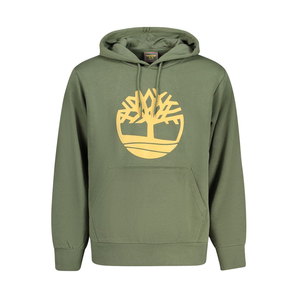 Sweat à capuche Timberland homme en coton vert – TI-47868