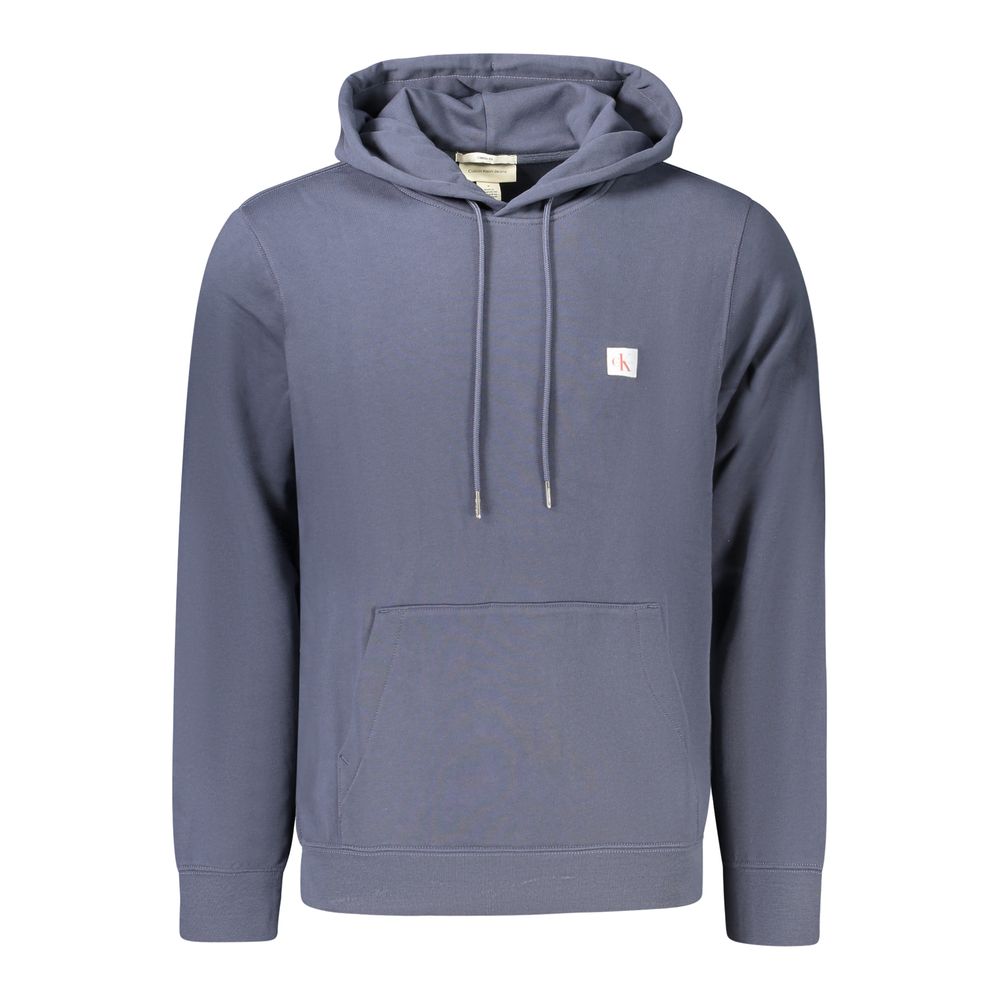 Sweat à capuche Calvin Klein homme en coton bleu – CA-47877