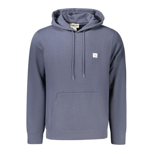 Sweat à capuche Calvin Klein homme en coton bleu – CA-47877
