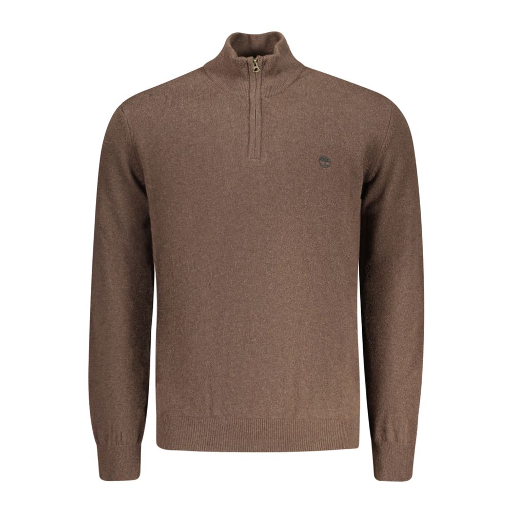 Pull Timberland homme en laine marron – TI-47852