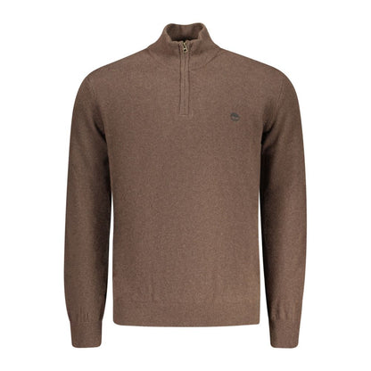 Pull Timberland homme en laine marron – TI-47852