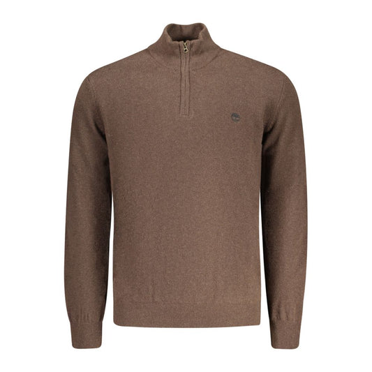 Pull Timberland homme en laine marron – TI-47852