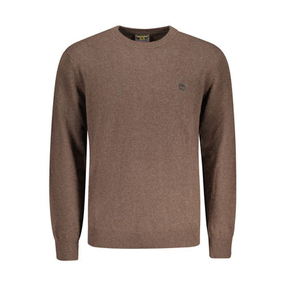 Pull Timberland homme en laine marron – TI-47853