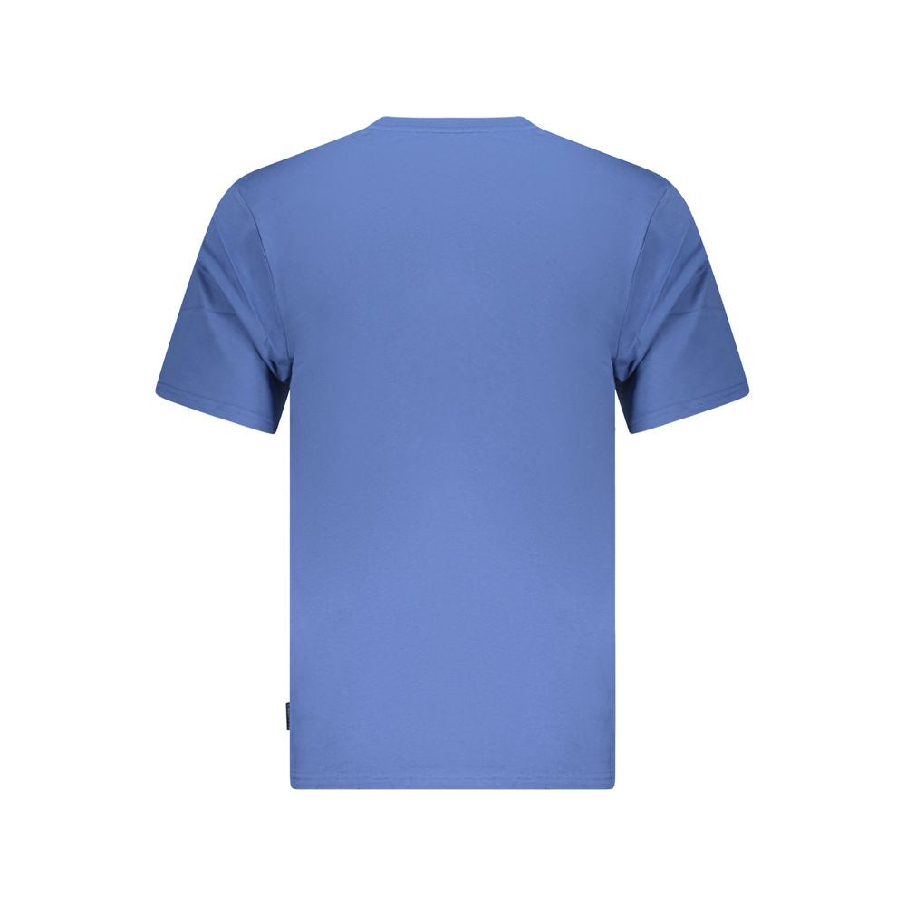 Converse Blu Cotton Men's T-Shirt