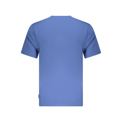 Converse Blu Cotton Men's T-Shirt