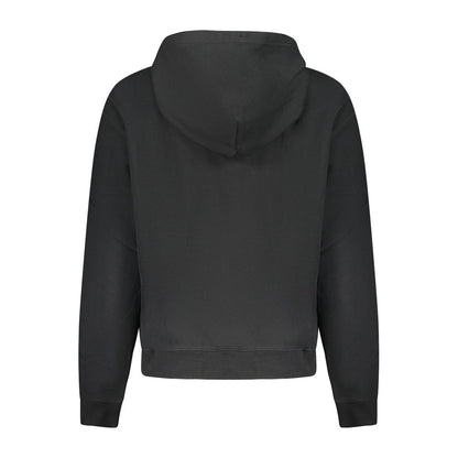 Sweat à capuche Converse femme en coton noir – CO-47910
