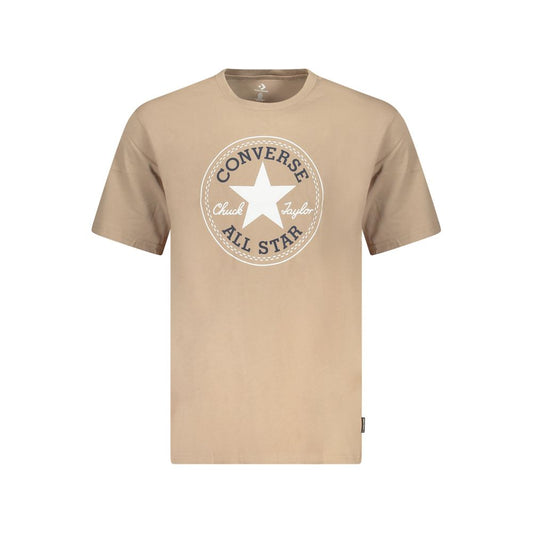 T-shirt Converse homme en coton beige – CO-47913