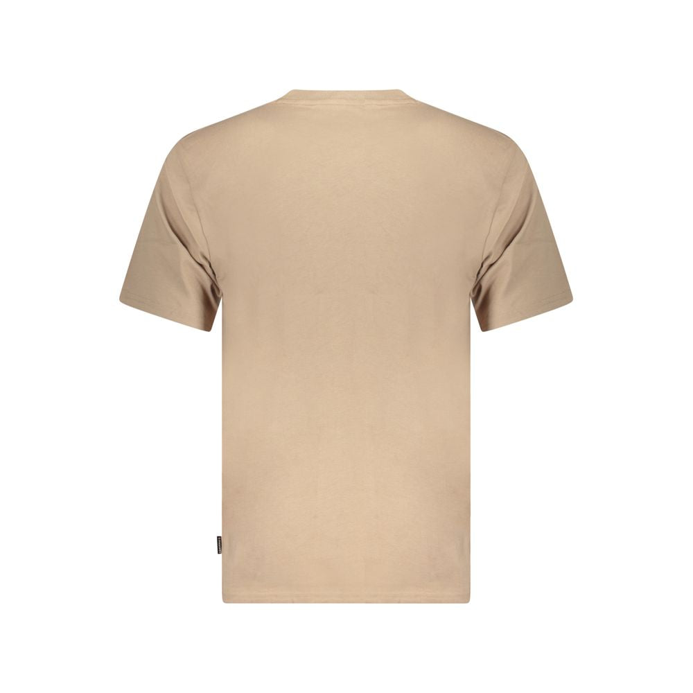 Converse Beige Cotton Mens T-Shirt