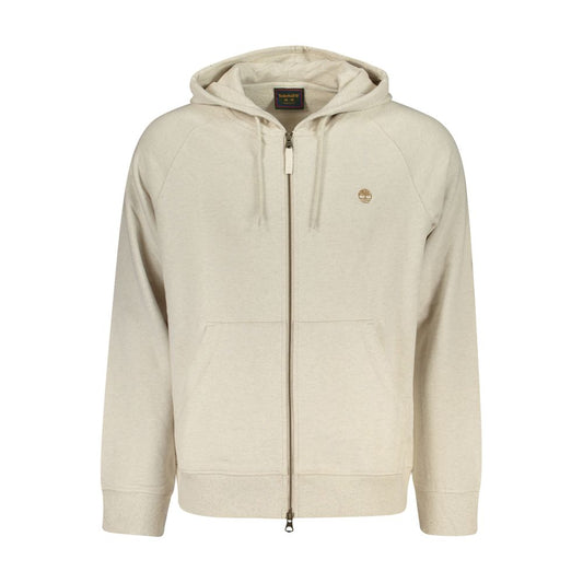 Sweat à capuche Timberland homme en coton beige – TI-47916