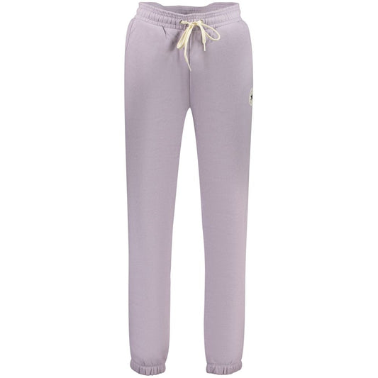 Pantalon de survêtement Converse femme en coton violet – CO-47912