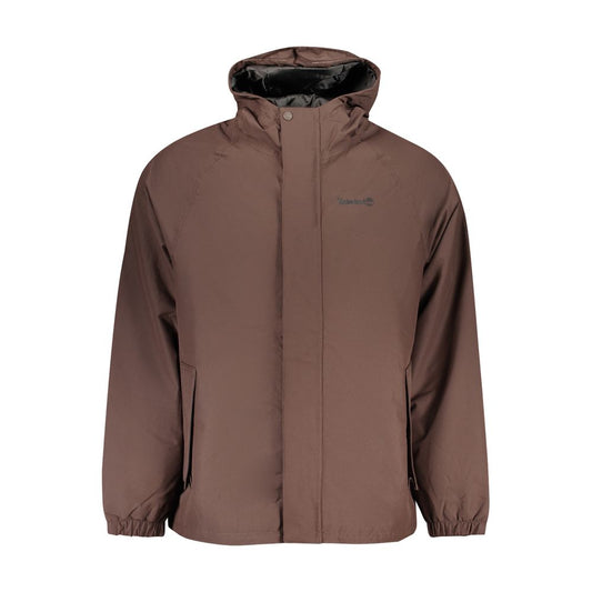 Veste à capuche Timberland homme en polyester marron – TI-47914