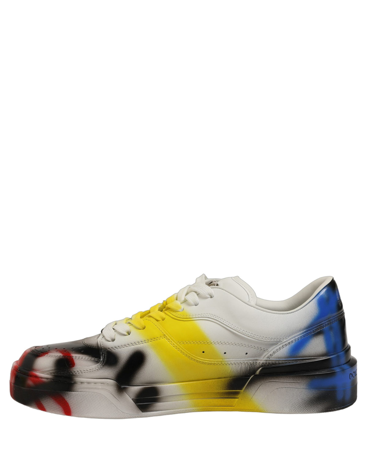Baskets Dolce & Gabbana homme New Roma en cuir multicolore – MV8893