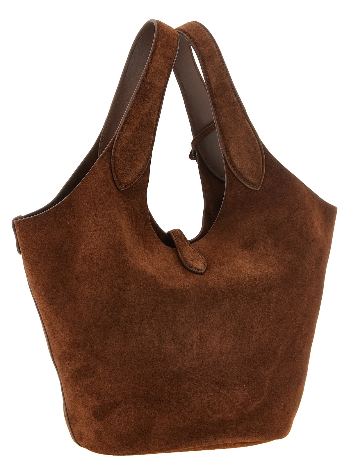 Polo Ralph Lauren Brown Cowhide Tote Bag
