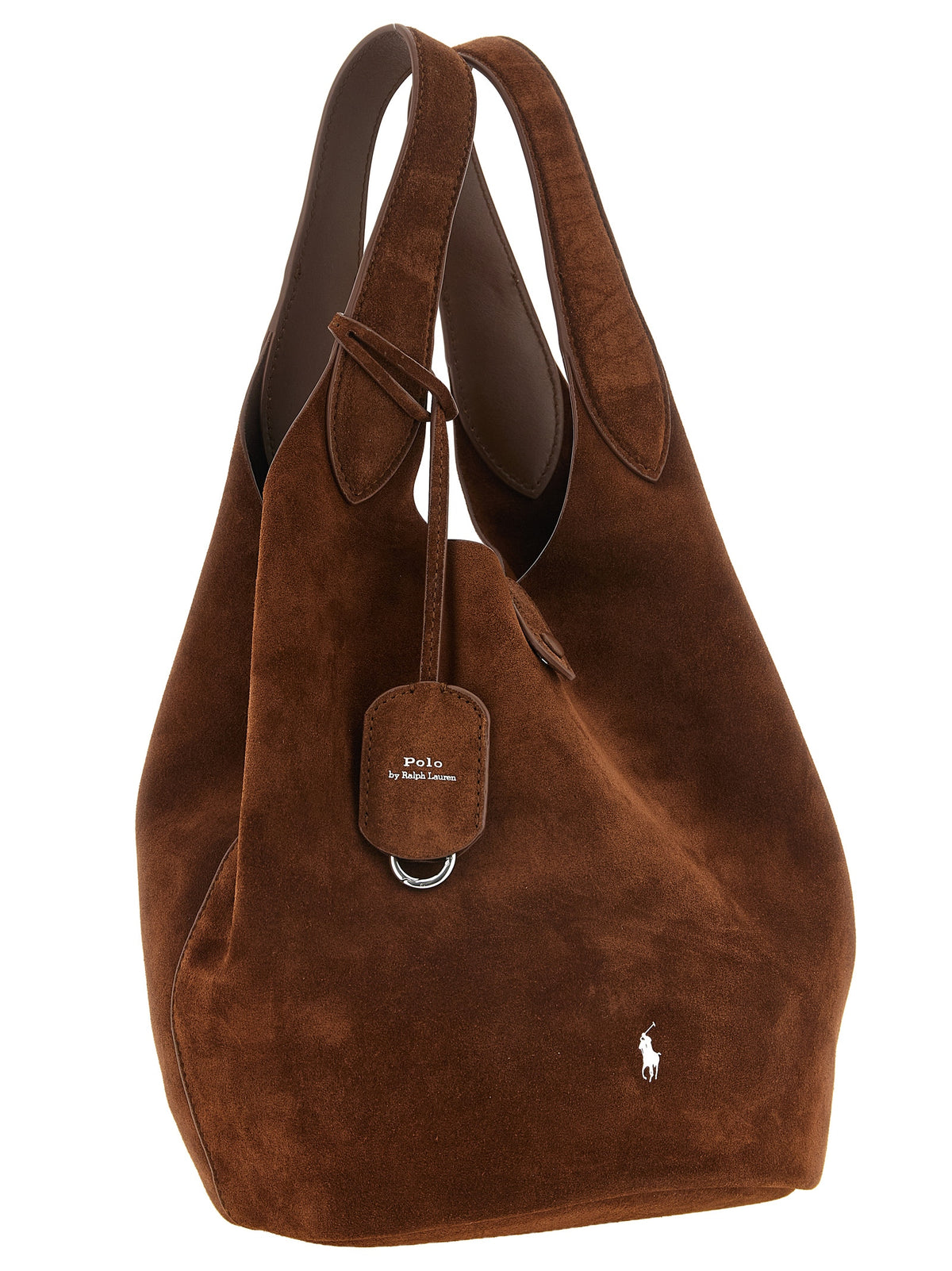 Polo Ralph Lauren Brown Cowhide Tote Bag