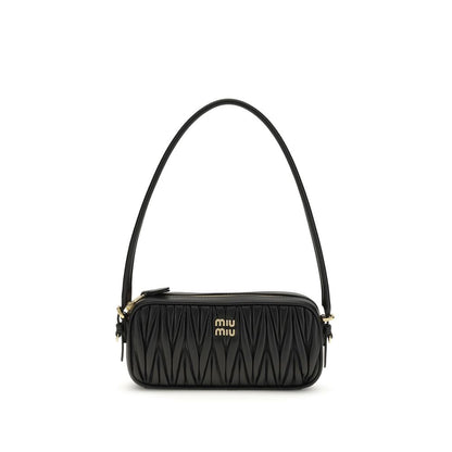 Miu Miu Black Lamb Ovis Aries Wallet