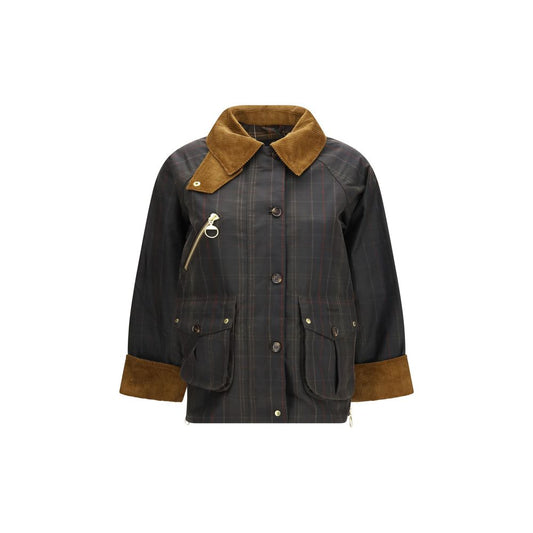 Veste Barbour Marena en coton ciré bicolore – BA-LWX1558OL71