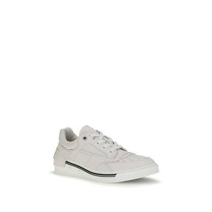 Baskets Fendi homme Fender en cuir de veau blanc – FE-7E195886PF1XJI