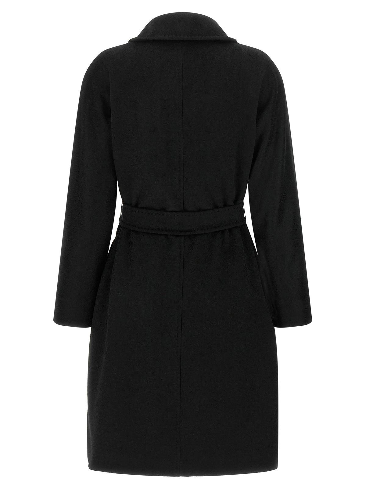 Manteau Max Mara femme Ravenna en laine vierge noir – MA-344743