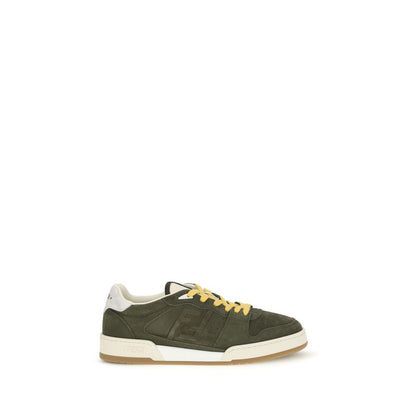 Baskets Fendi homme Match en cuir de veau bicolore – FE-7E1971B1RGF1Y21
