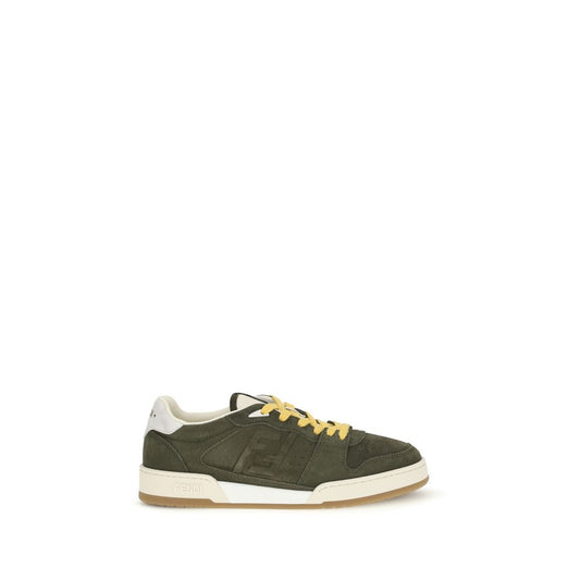 Baskets Fendi homme Match en cuir de veau bicolore – FE-7E1971B1RGF1Y21