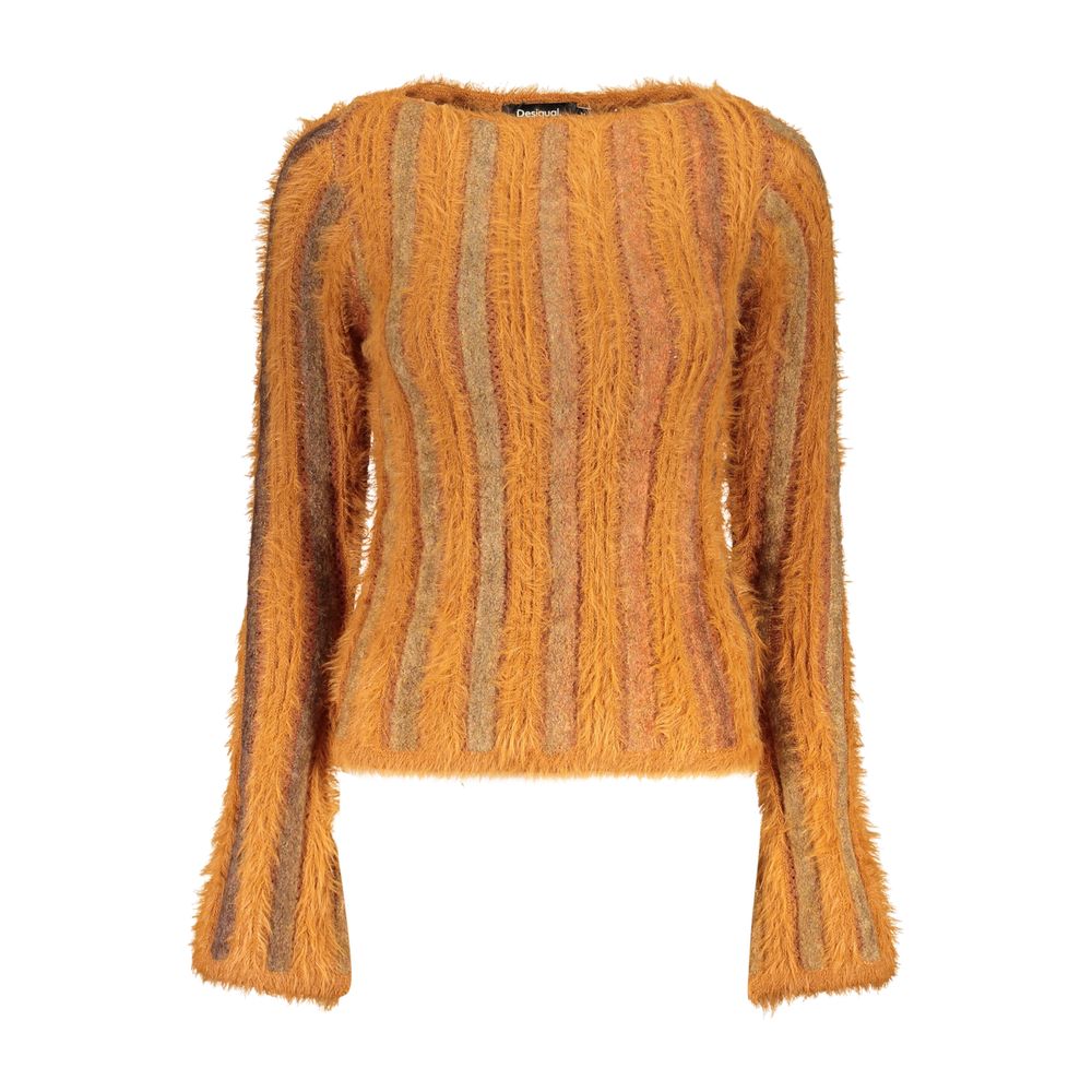 Pull Desigual femme en polyamide orange – DE-47922