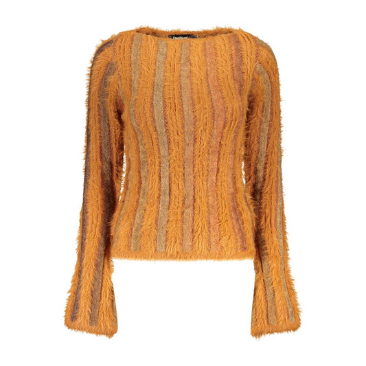 Pull Desigual femme en polyamide orange – DE-47922