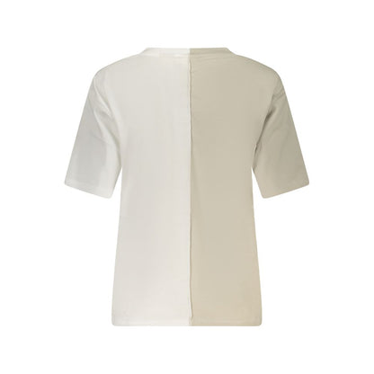T-shirt Desigual femme en coton blanc – DE-47929