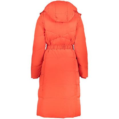 Manteau Desigual femme en polyuréthane rouge – DE-47930