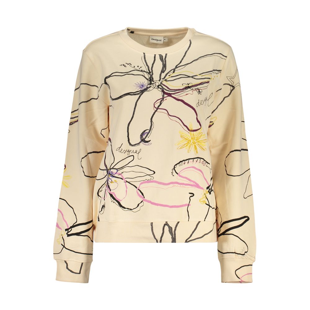 Sweat-shirt Desigual femme en coton rose – DE-47952
